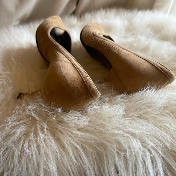 Stuart Wietzman Kitten Heels Open Toe - Picture 5 of 6